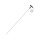 T-Griff- Edelstahl- Einstichsonde, Typ K- Thermoelement, Ø9,5mm x 1400mm, -75 bis +250°C
