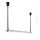 UNILED SL AC Zugpendel, LED- Systemleuchte,  5.200K - 5.700K, 230VAC 51W/1545mm, Mikroprismen