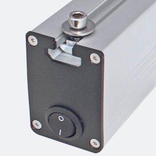 PROFILED, LED- Arbeitsplatzleuchte, 5200-5700K, 24VDC, M12- Steckverbinder