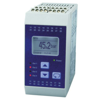 MR50, Grenzwertschalter für Normsignale  230VAC / 4 Relaisausgänge