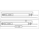 LED- R&ouml;hren Vollspektrum- Tageslicht, T8, 120cm, 18W, Set mit 4 St&uuml;ck
