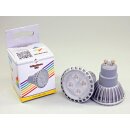 Vollspektrum- LED Spot, GU10, MR16, 6,5W/230VAC, dimmbar