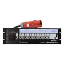 CONTRIK 32A Power Distribution Unit,13 x Schuko, with RCD...