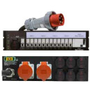 CONTRIK 63A Power Distribution Unit, 7 x Schuko, 2 x...