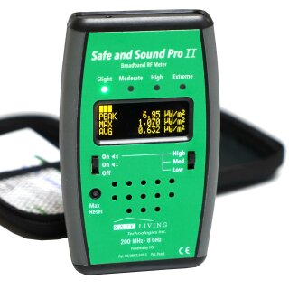 Safe and Sound Pro 2, Breitband- HF- Messgerät, 200MHz - 8GHz