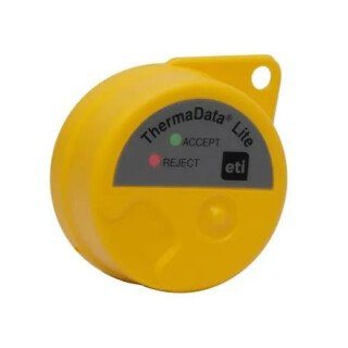ThermaData Lite, Temperatur- Datenlogger, -40 bis +85°C gelb