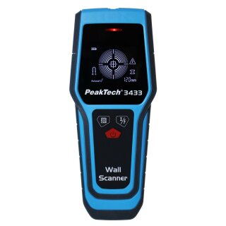 PeakTech 3433, Digital Material Locator, Wood/Cable Finder