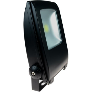 LED Floodlight with Full Spectrum Light, 35W, IP65 black