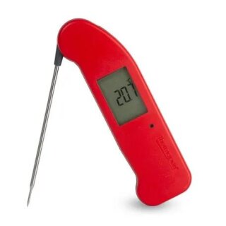 Thermapen One,  Lebensmittel- Sekundenthermometer rot