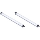 LEANLED II,  LED- Maschinen- Aufbauleuchte, 5200K-5700K, IP54  1020mm/klar