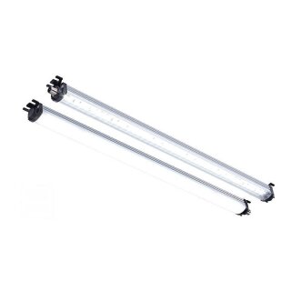 LEANLED II,  LED- Maschinen- Aufbauleuchte, 5200K-5700K, IP54  180mm/klar/kaskadierbar