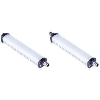 LEANLED II,  LED- Maschinen- Aufbauleuchte, 5200K-5700K, IP54  260mm/klar/kaskadierbar