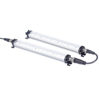 LEANLED II,  LED- Maschinen- Aufbauleuchte, 5200K-5700K, IP54  260mm/klar/kaskadierbar