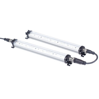 LEANLED II,  LED- Maschinen- Aufbauleuchte, 5200K-5700K, IP54  520mm/klar/kaskadierbar