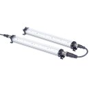 LEANLED II, LED Machine- Surface Mounted Luminaire, 5200K-5700K, IP54  180mm/white/cascadable