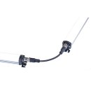 LEANLED II, LED Machine- Surface Mounted Luminaire, 5200K-5700K, IP54  180mm/white/cascadable