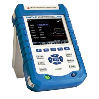 PeakTech 4145, 3- Phasen- Netzanalysator