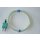 Thermocouple Type K, 2m Fibreglass Insulated Lead, Exposed Junction, Plug,  -60 to +350°C