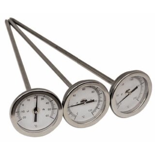 Strapazierfhiges Zeiger- Thermometer 0 bis +250C