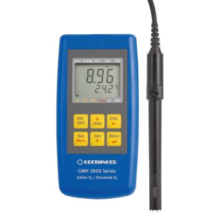 GMH 3611, Meter for Dissolved Oxygen in Liquids, incl. Probe