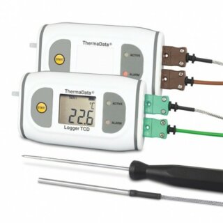 High Temperature ThermaData Datalogger for 2 Thermocouples