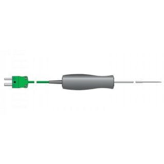 Thermocouple Penetration Probe, Small Handle, Fast Response,  -75 to +250°C