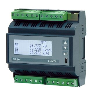 NR30IoT-2221MSM0, 3-Phasen- Stromnetz- Messgert fr Hutschienen- Montage 63A/85-253VAC oder 90-300VDC