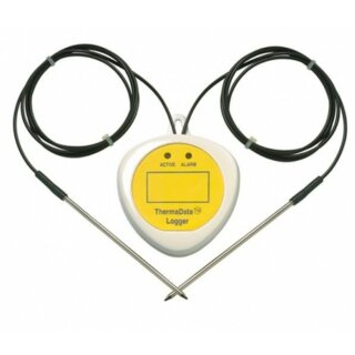 TB2F ThermaData, Data Logger, Blind,Two External Fixed Temperature Probes