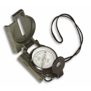 Marching Compass, Metal,  Oil damped Needle