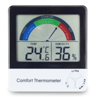 Comfort Thermometer, Thermo/Hygrometer