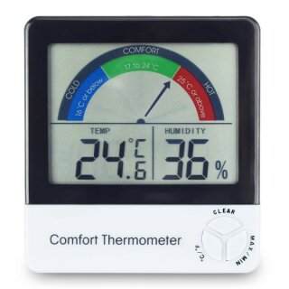 Comfort Thermometer, Thermo/Hygrometer