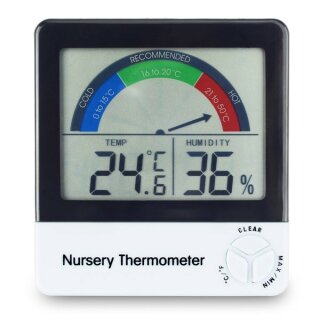Nursery Thermometer/ Hygrometer für Babyzimmer