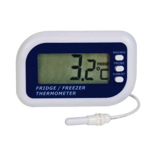 Digital Fridge Freezer Thermometer With Fridge Freezer Temperature Alarm