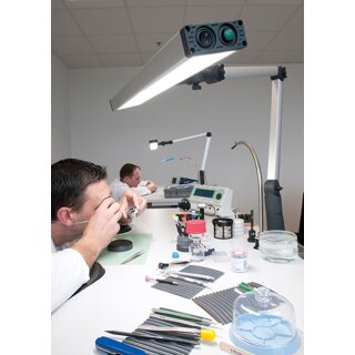 UNILED II,  Articulated Arm Workplace Lamp, 5,200K - 5,700K