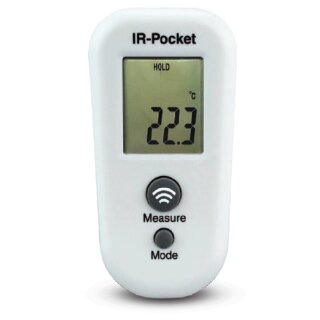 IR- Pocket Thermometer im Taschenformat, -49,9 bis +349,9C,  1:1