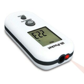 IR- Pocket Thermometer im Taschenformat, -49,9 bis +349,9°C,  1:1