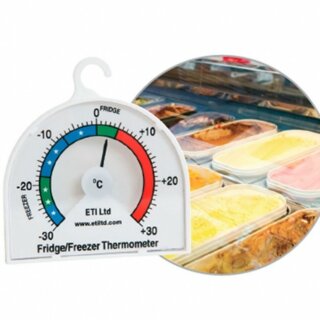 Kühl-/Gefrierschrank- Zeigerthermometer, Ø70mm