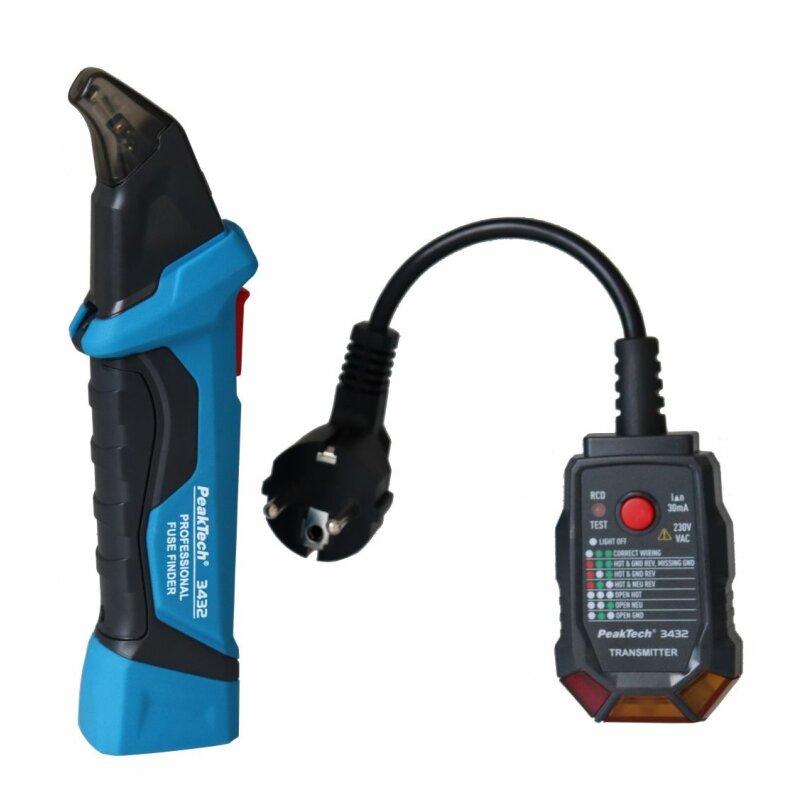 PeakTech 3432, Fuse Finder/Mains Circuit Detector Kit PSE Priggen