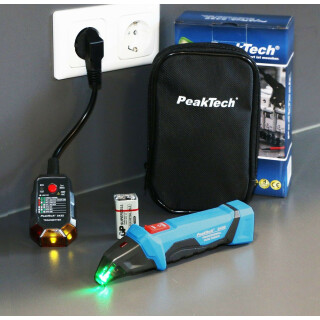 PeakTech 3432, Fuse Finder/Mains Circuit Detector Kit