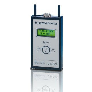 EFM 022 ZBS, Elektrofeldmeter, Elektrostatik- Messgerät mit Zubehörset