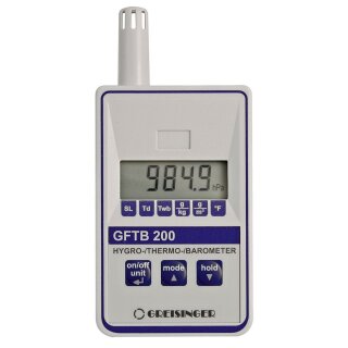 GFTB 200, Precision Hygro/Thermo/Barometer