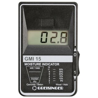 GMI 15, Indicator for Moisture in Wood or Buildings