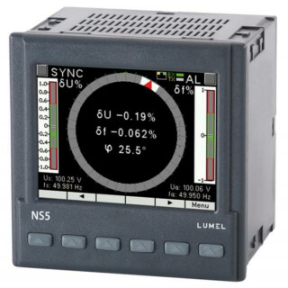 NS5, Synchronisiergerät zum Einspeisen von Drehstrom ins Netz 150-400V / 85-253VAC, 90-300VDC, RS-485 und Ethernet