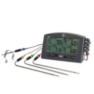 Signals,  4-Channel WiFi & Bluetooth Thermometer with Alarm