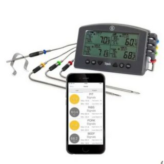 Signals,  4-Kanal- WiFi & Bluetooth- Thermometer mit Alarm