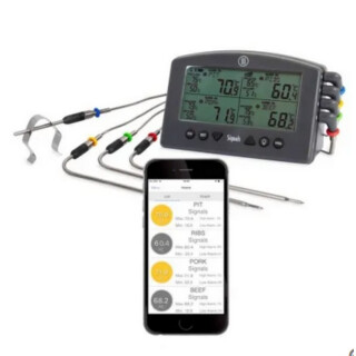 Signals,  4-Kanal- WiFi & Bluetooth- Thermometer mit Alarm