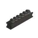 CONTRIK CPPSE6RD-TT, Power Strip XO, 16A, 6 x Schuko E