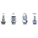 ECO240-1-SET, Vakuum-/Barometer, Set inkl. Schlauch u. Koffer, 0,0 - 1700,0 hPa abs,