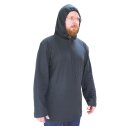 HF- Abschirm- Hoodie TBO aus Black-Jersey, 40dB, Abschirmkleidung