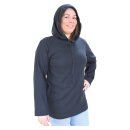 HF- Abschirm- Hoodie TBO aus Black-Jersey, 40dB, Abschirmkleidung S